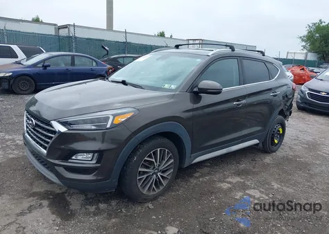 2020 Hyundai Tucson Limited z USA, uszkodzony, nr VIN KM8J3CAL2LU200876